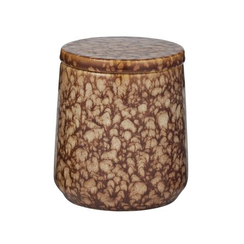 Splat Ceramic Candle Jar 10x12cm Sandalwood-Candles & Fragrances-Coast To Coast Home-The Bay Room