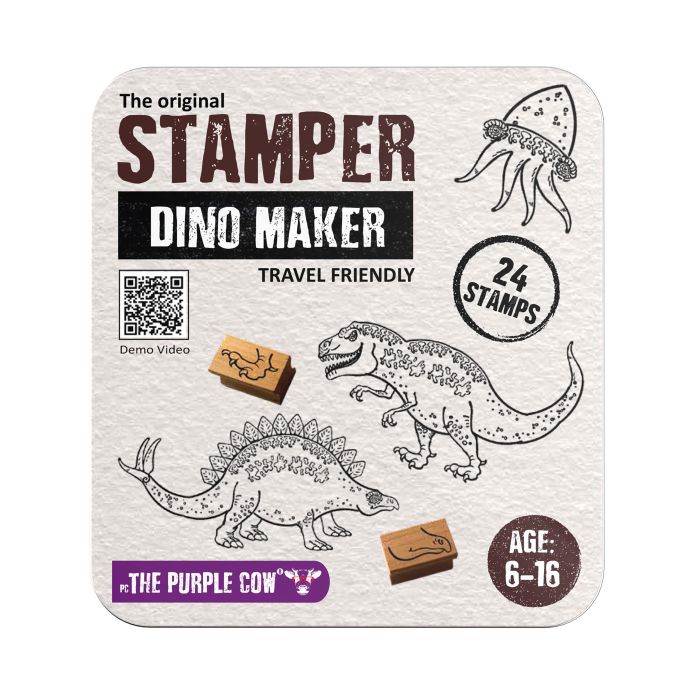 Stamper Travel-Toys-The Purple Cow-Dino-The Bay Room