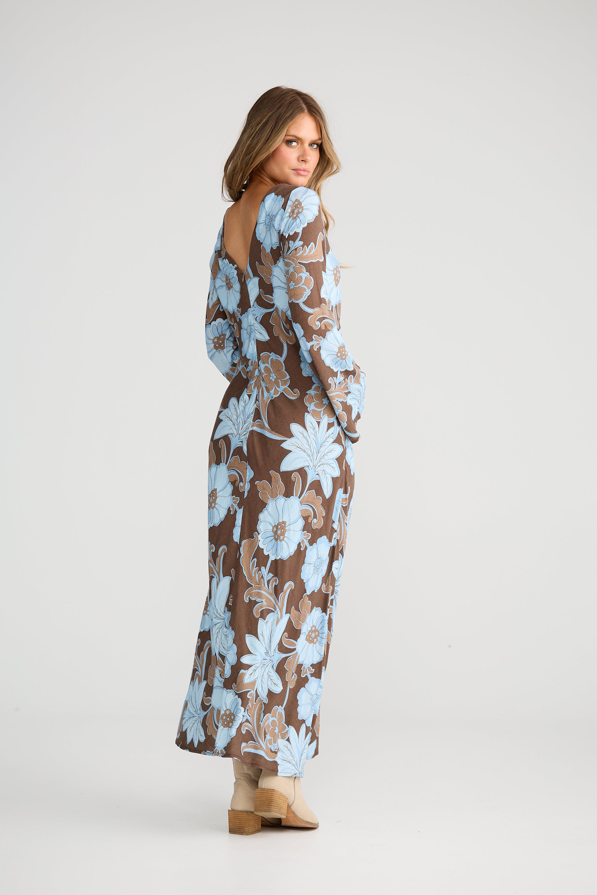 Stardust Maxi Dress - Chocolate Ibiza-Dresses-Talisman-The Bay Room