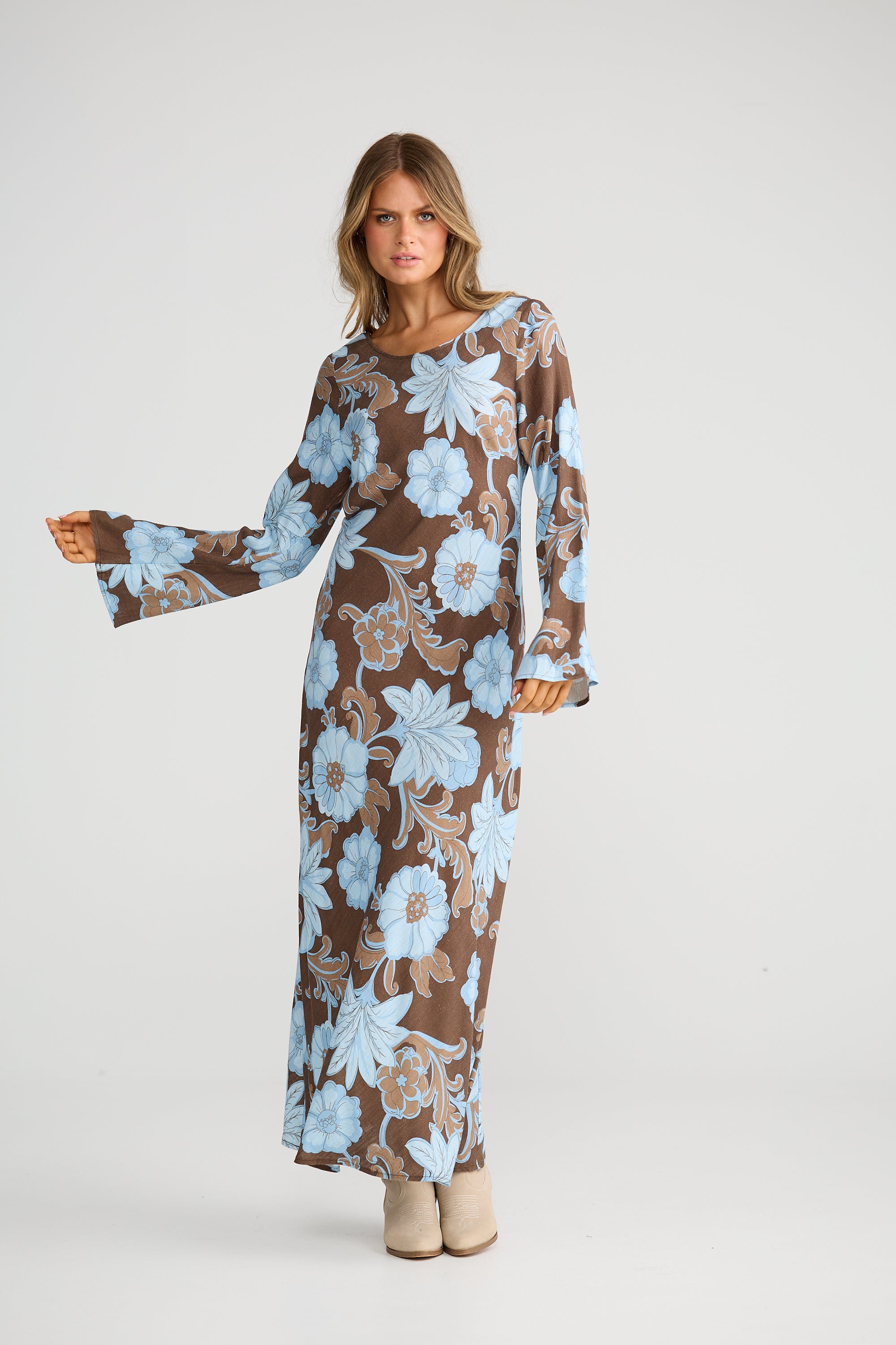 Stardust Maxi Dress - Chocolate Ibiza-Dresses-Talisman-The Bay Room