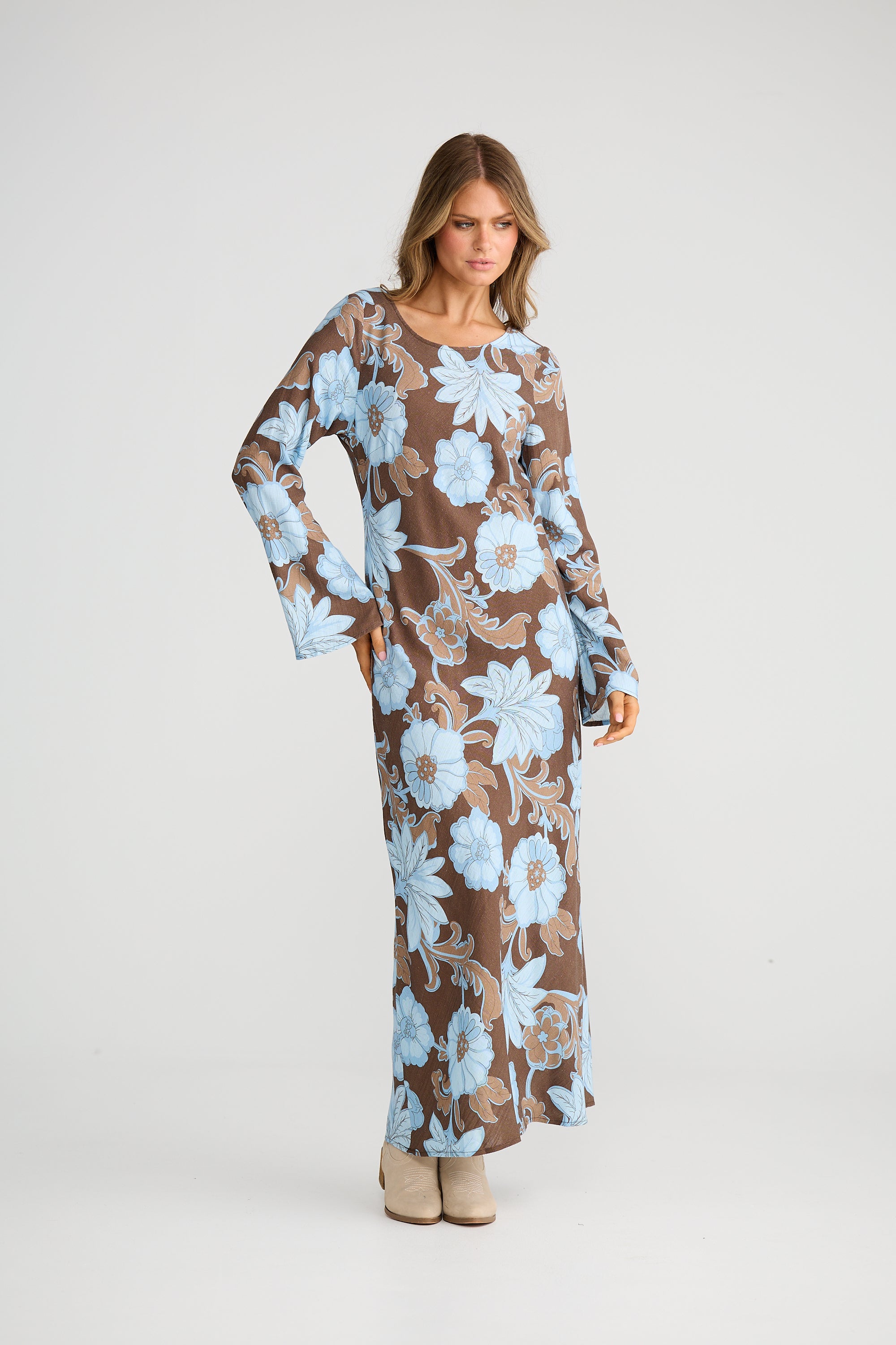 Stardust Maxi Dress - Chocolate Ibiza-Dresses-Talisman-The Bay Room