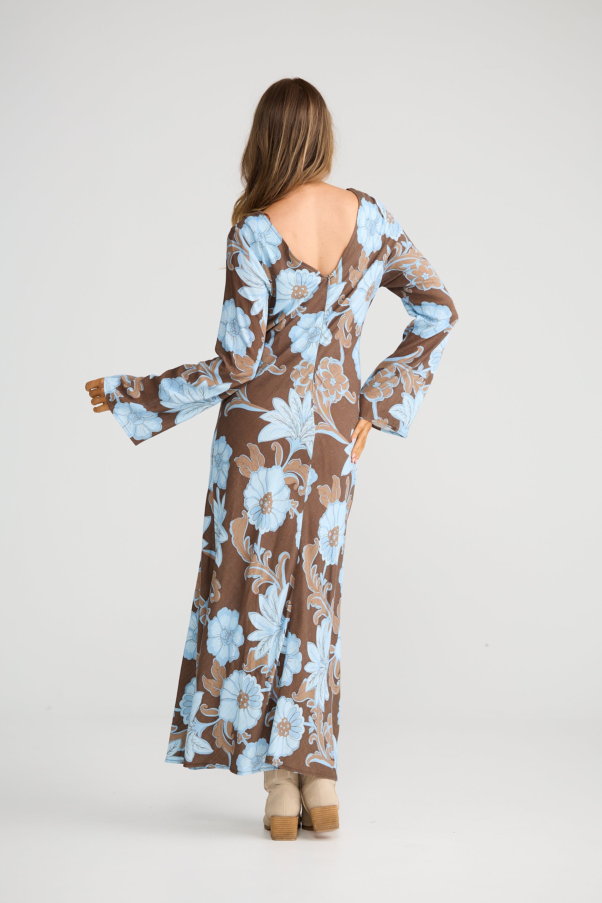 Stardust Maxi Dress - Chocolate Ibiza-Dresses-Talisman-The Bay Room