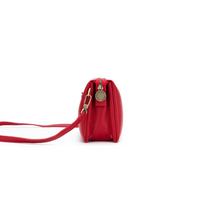 Stella Red Crossbody Bag-Bags & Clutches-Black Caviar Designs-The Bay Room