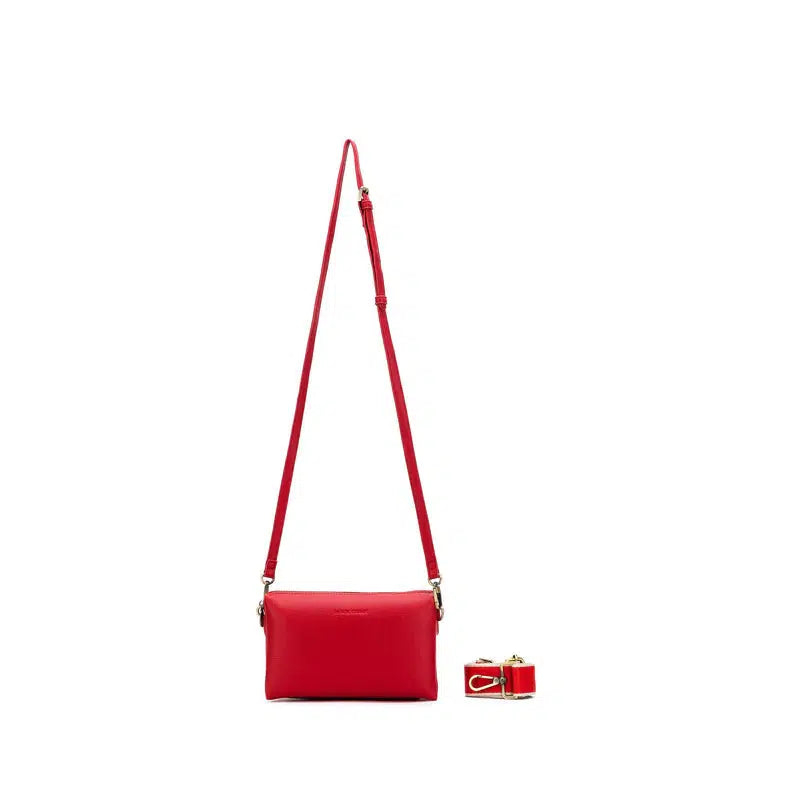 Stella Red Crossbody Bag-Bags & Clutches-Black Caviar Designs-The Bay Room