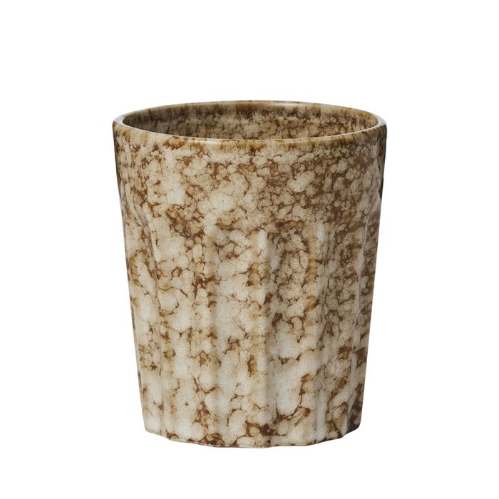 Studio Ceramic Latte Cup 8.5x9.5cm Cocoa-Dining & Entertaining-Coast To Coast Home-The Bay Room