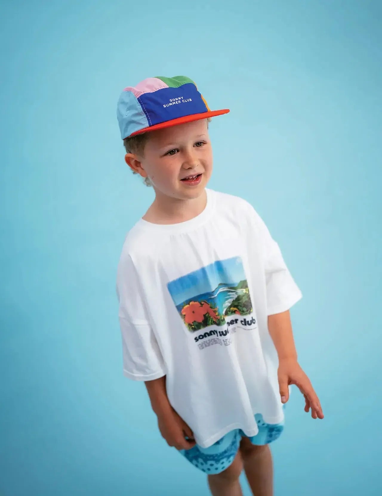 Summer Club Cap - Multi-Hats & Beanies-Sonny Label-The Bay Room