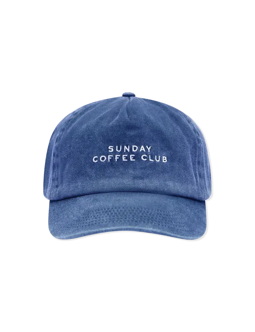 Sunday Coffee Club Cap - Blueberry-Hats & Beanies-Sonny Label-The Bay Room