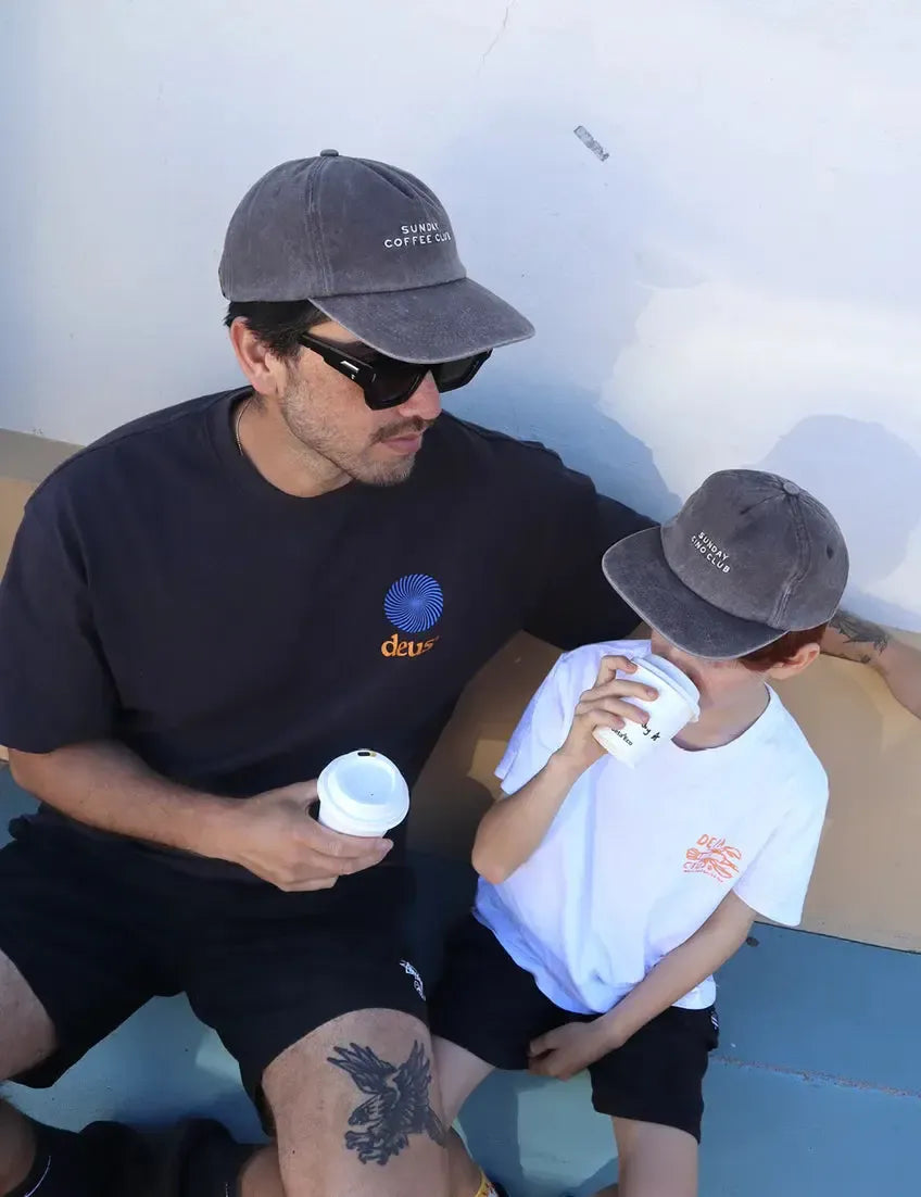 Sunday Coffee Club Cap - Choc-Hats & Beanies-Sonny Label-The Bay Room