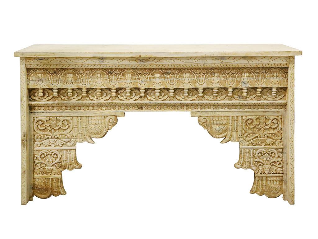 Sunjay Antique Wood Console 150cm-Furniture-Robert Mark-The Bay Room