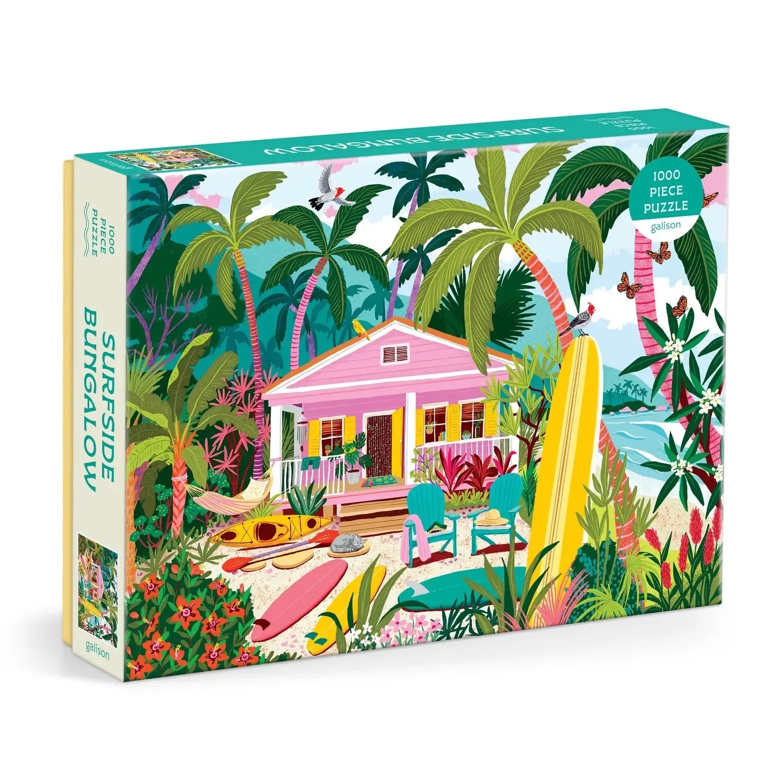 Surfside Bungalow Puzzle 1000pc-Fun & Games-Galison-The Bay Room