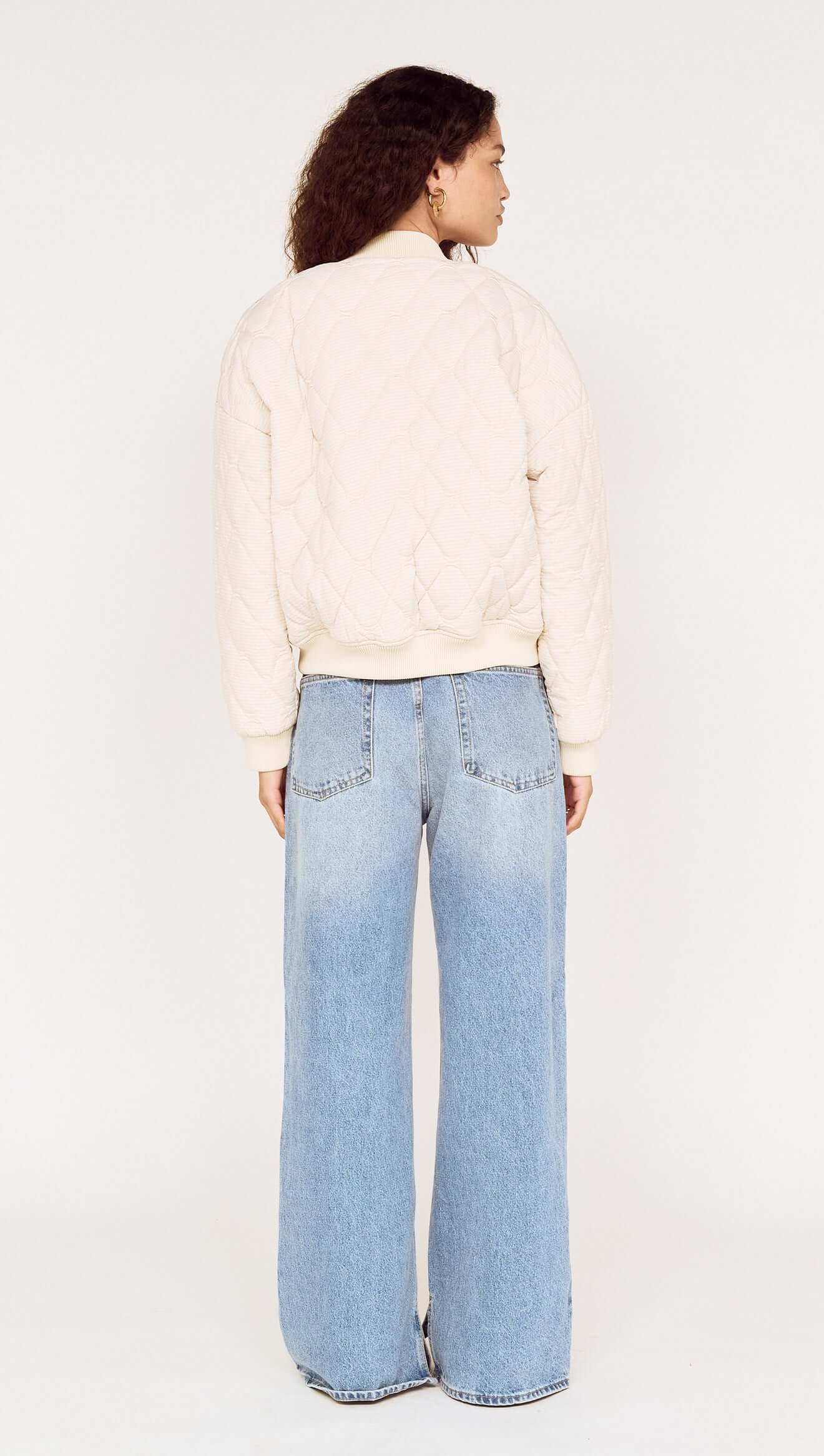 Suri Puffer Jacket - Warm White-Jackets, Coats & Vests-Mink Pink-The Bay Room