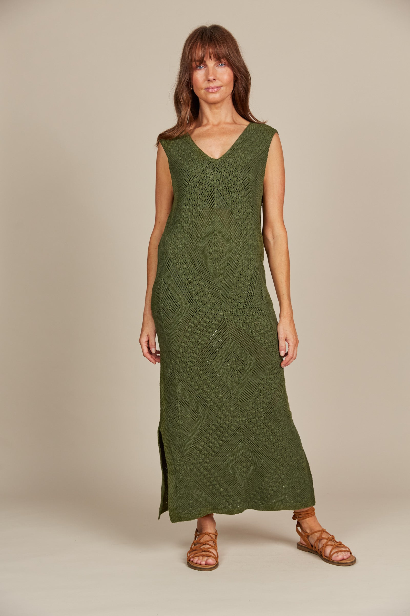 Sylvie Dress - Olive-Dresses-Isle Of Mine-The Bay Room