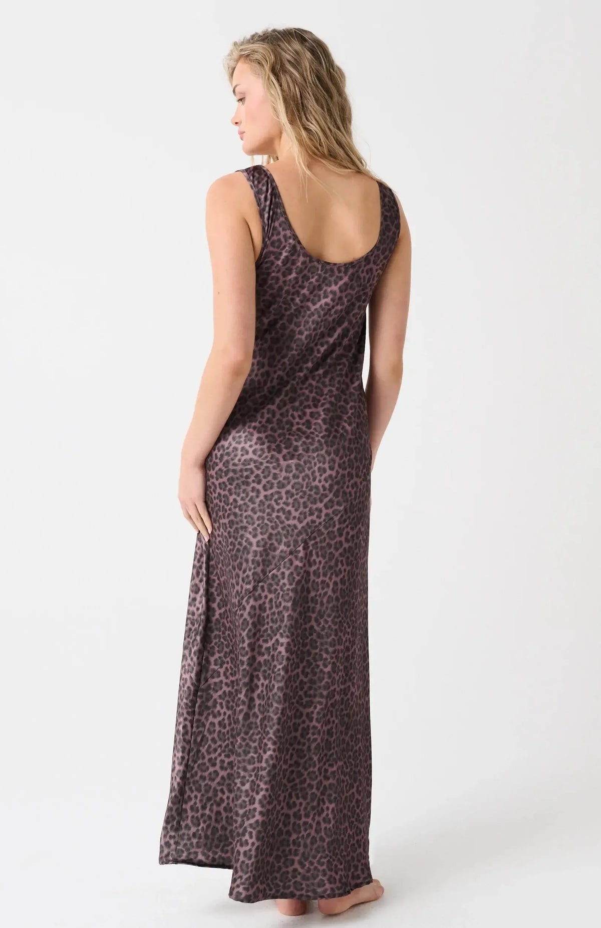 Sylvie Slip - Chocolate Leopard-Tops-Cartel & Willow-The Bay Room