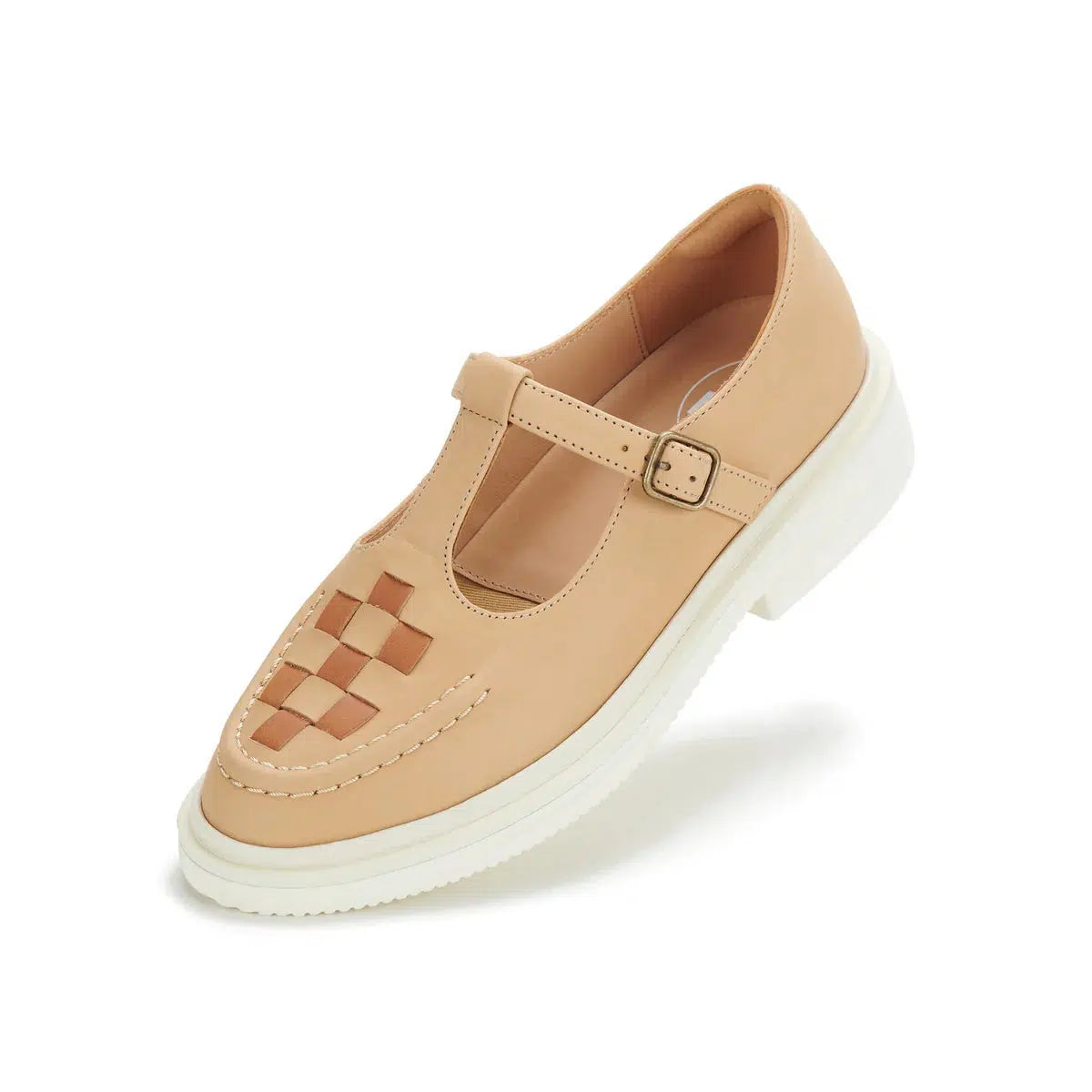 T-Bar Loafer Rise Soft Tan-Footwear-Rollie-The Bay Room