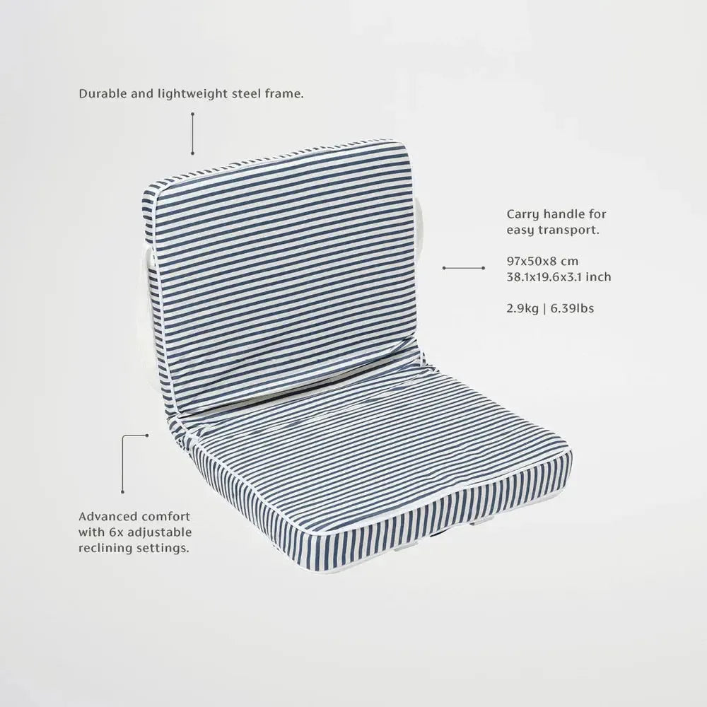 Take Anywhere Folding Chair Resort Stripe-Travel & Outdoors-Sunny Life-The Bay Room