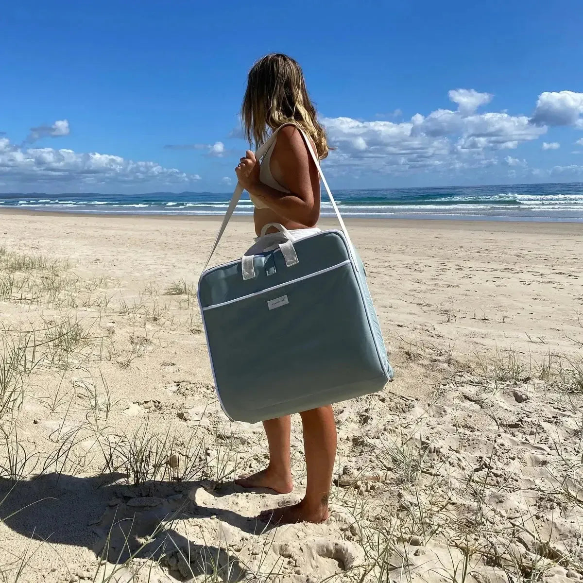 Take Anywhere Folding Chair Sea Sage-Travel & Outdoors-Sunny Life-The Bay Room
