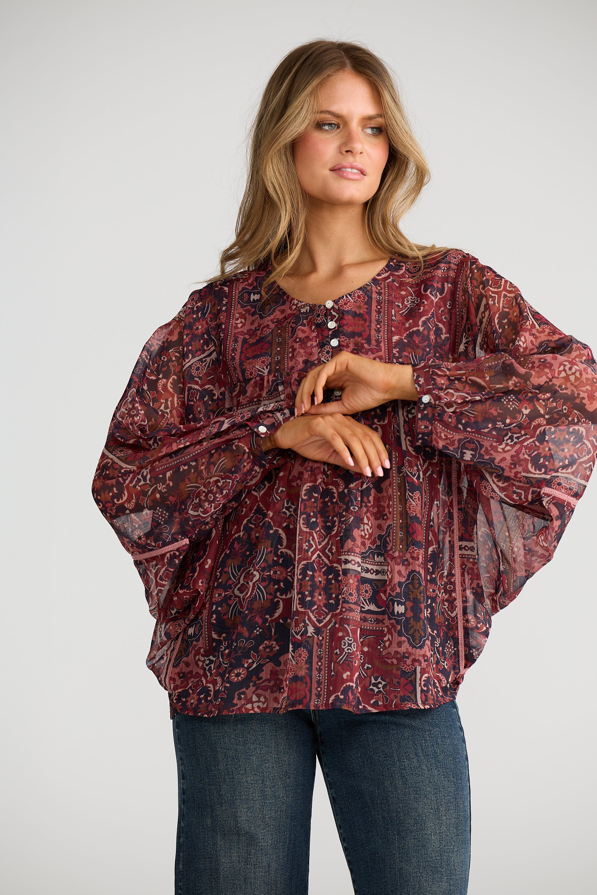 Talia Top - Mystic Weave-Tops-Talisman-The Bay Room