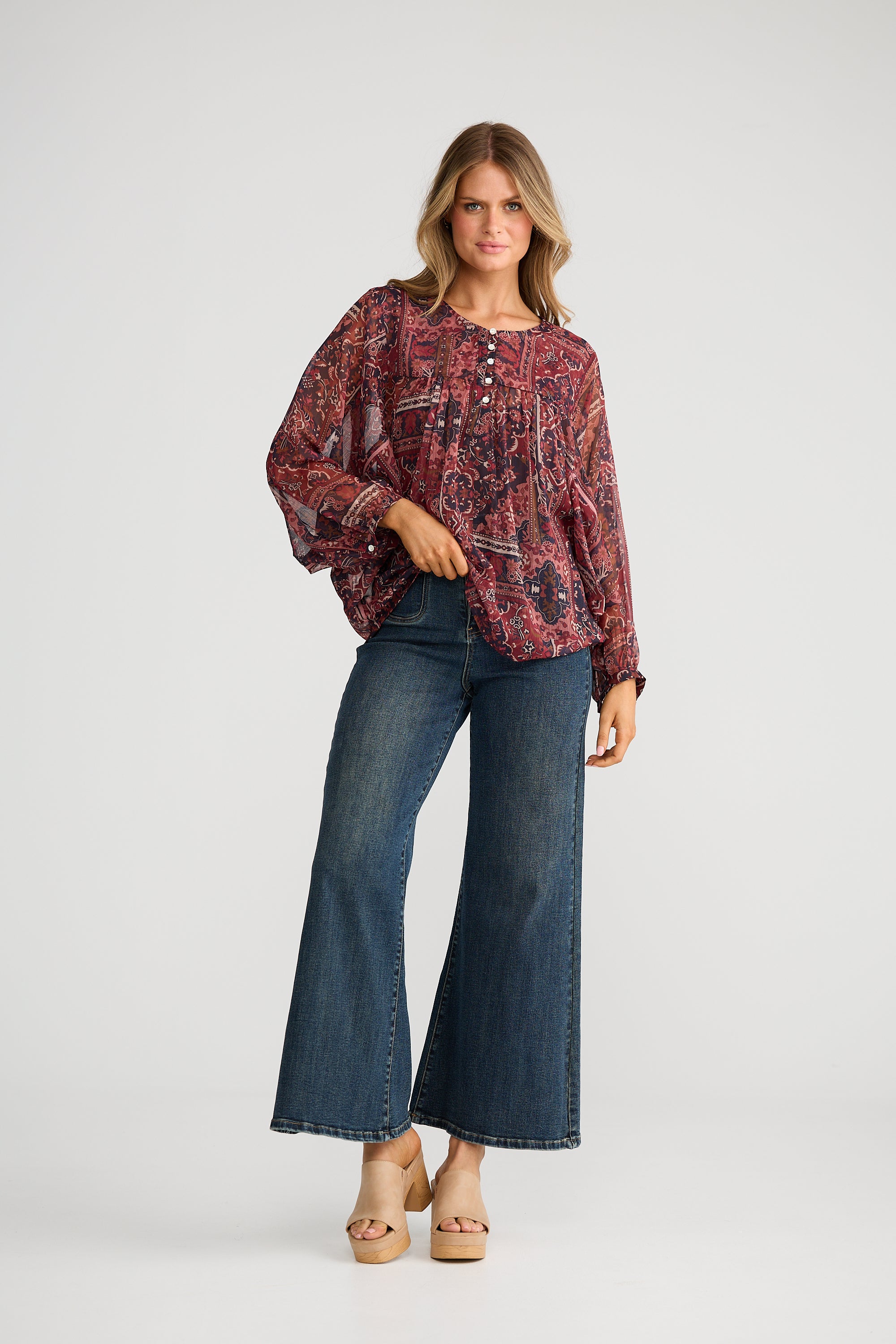 Talia Top - Mystic Weave-Tops-Talisman-The Bay Room