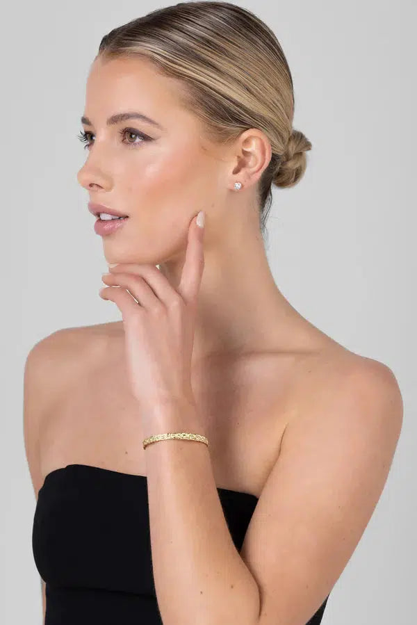 Tatum Gold Cuff-Jewellery-Liberte-The Bay Room