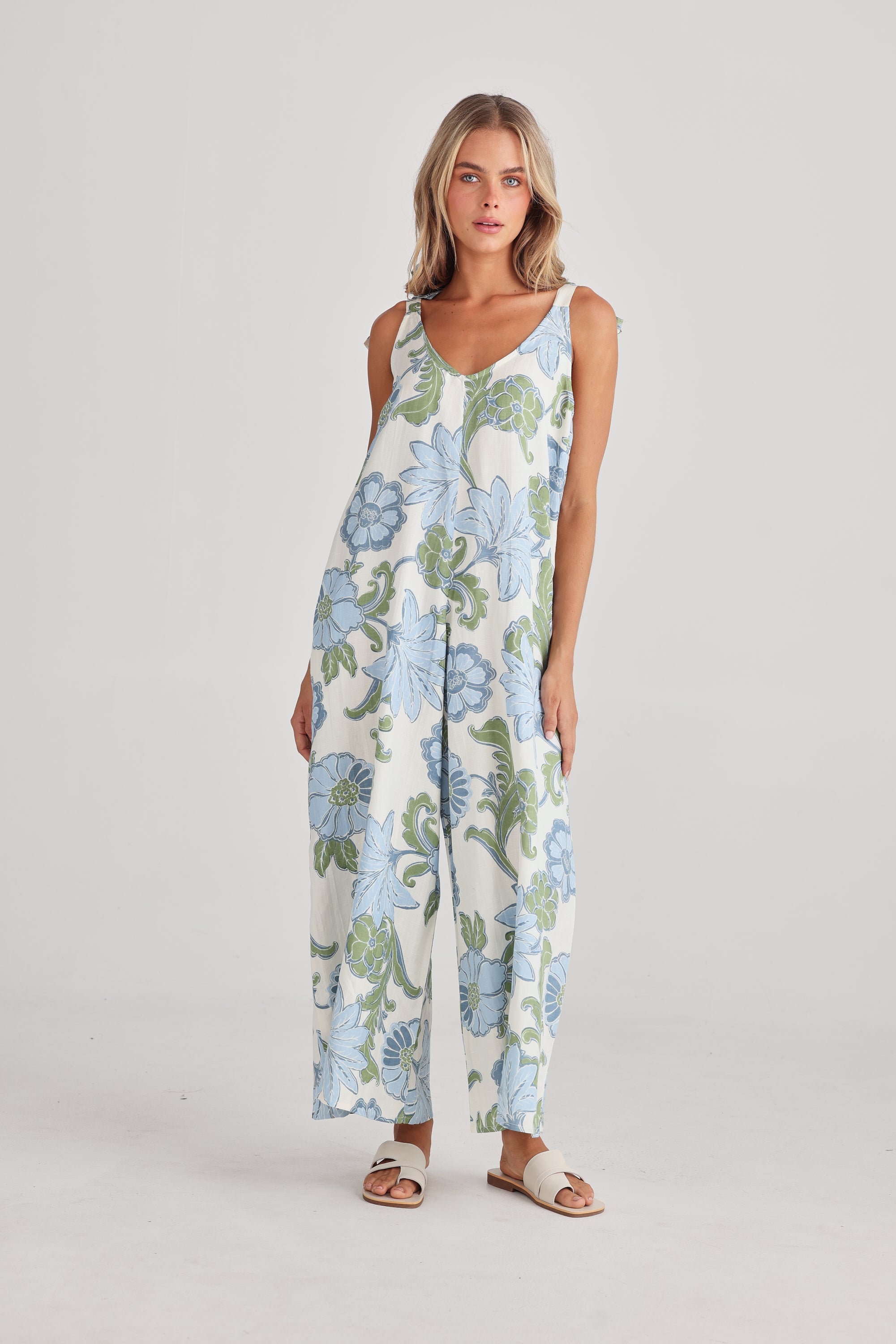 Temple Jumpsuit - Ibiza-Playsuits, Jumpsuits & Overalls-Talisman-The Bay Room