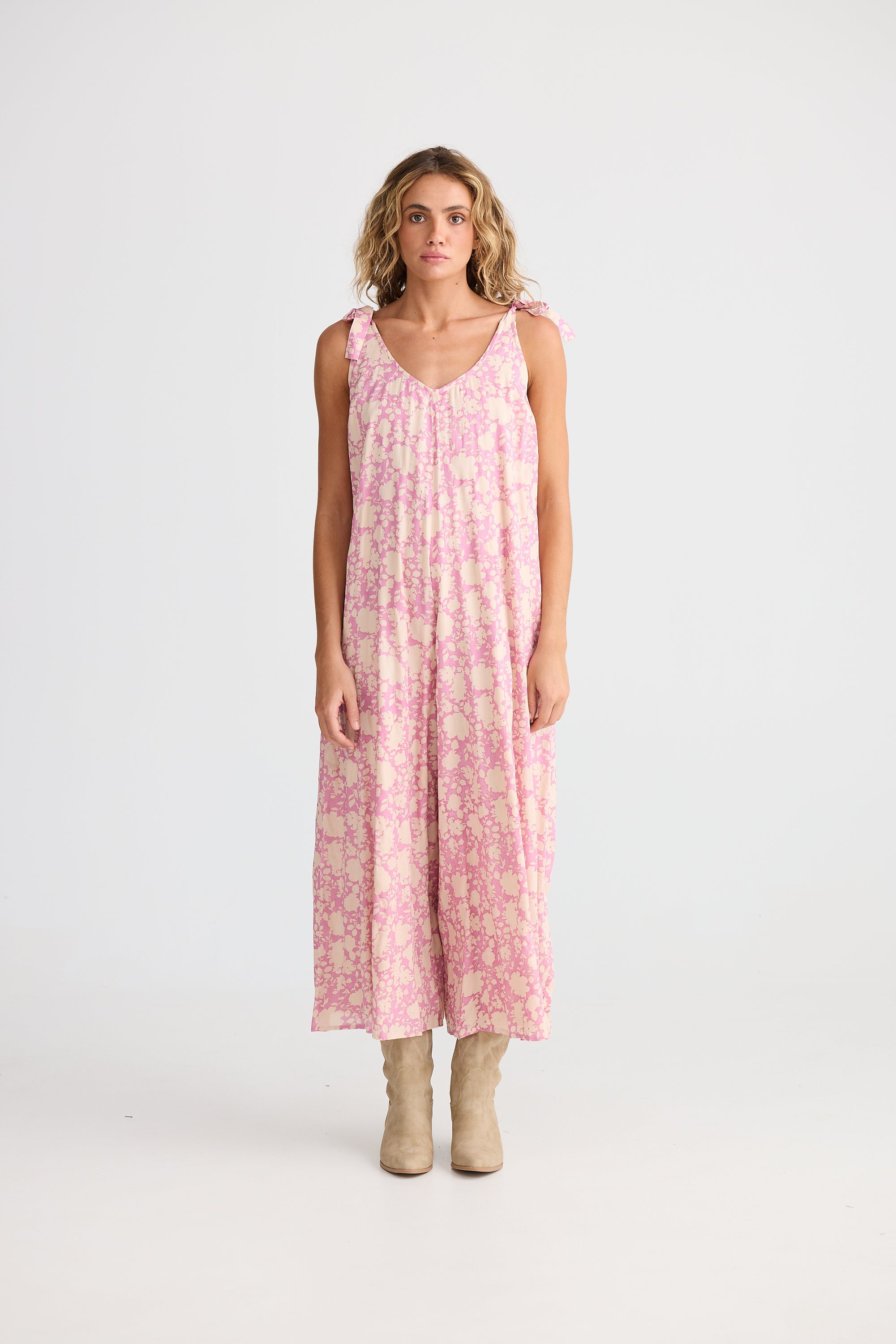 Temple Jumpsuit - Meadow Muse-Playsuits, Jumpsuits & Overalls-Talisman-The Bay Room