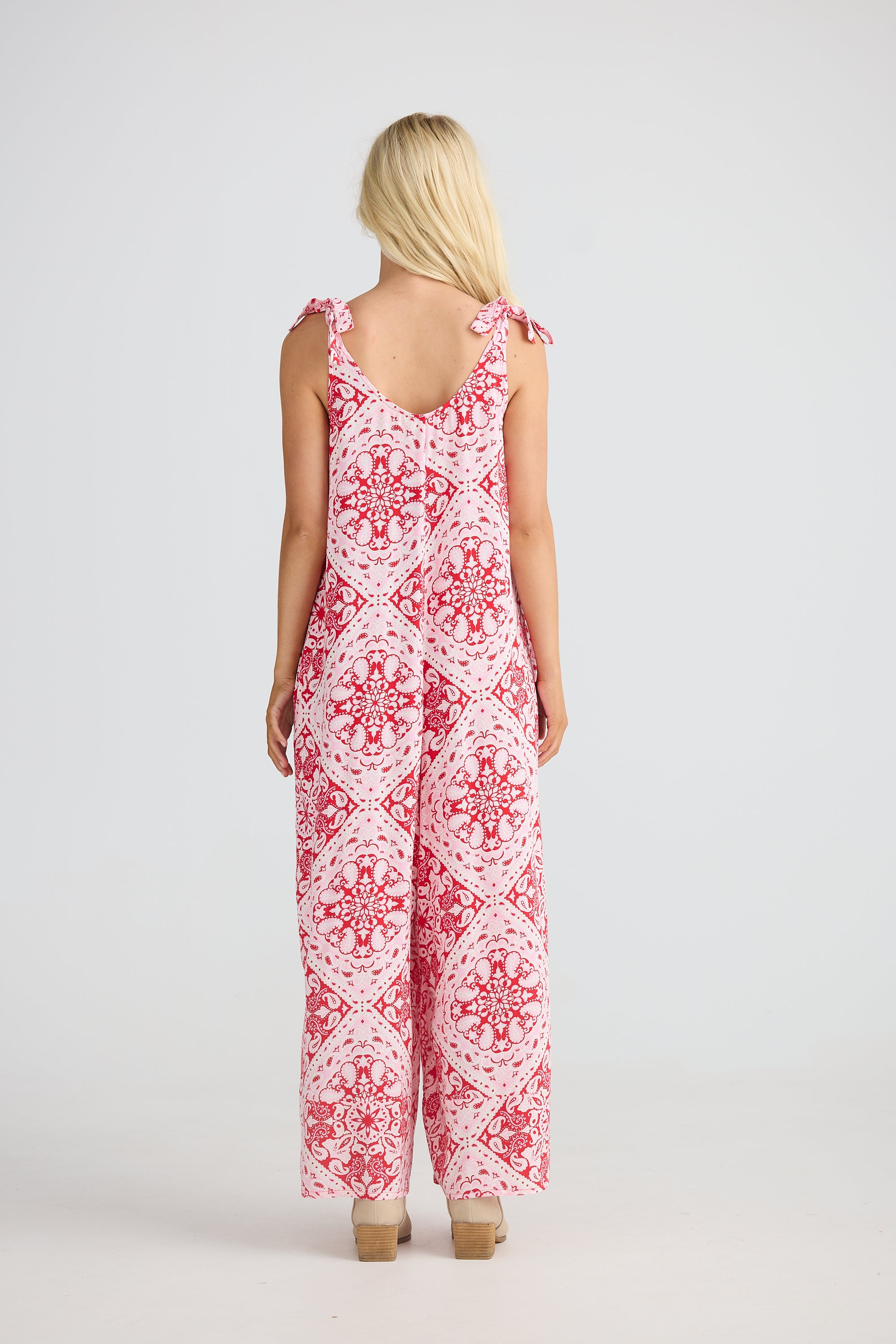 Temple Jumpsuit - Wild Heart Bandana-Playsuits, Jumpsuits & Overalls-Talisman-The Bay Room