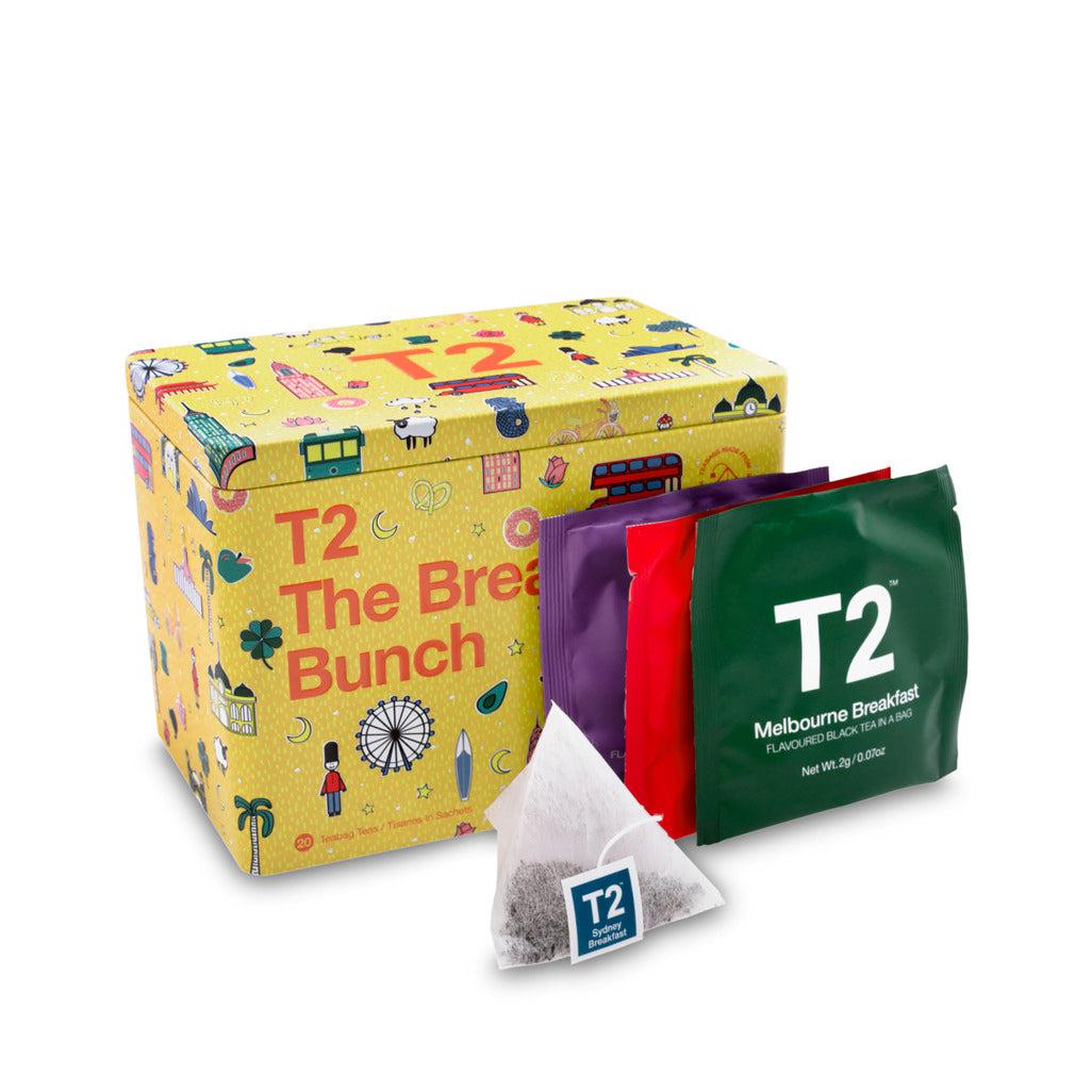 The Breakfast Bunch Tea Bag Gift Pack-Gourmet Food & Drink-T2-The Bay Room