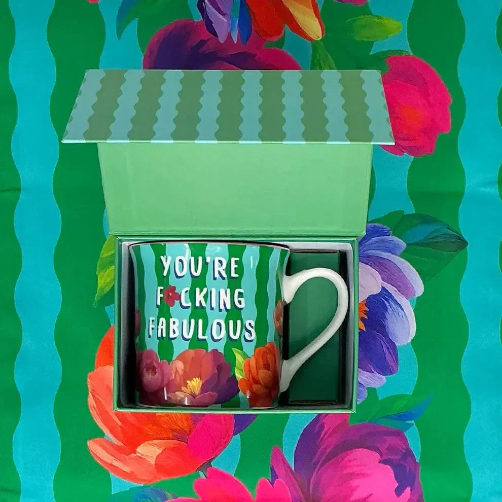 The Brew Me Up Mug Fabulous in Gift Box-Dining & Entertaining-DWBH-The Bay Room