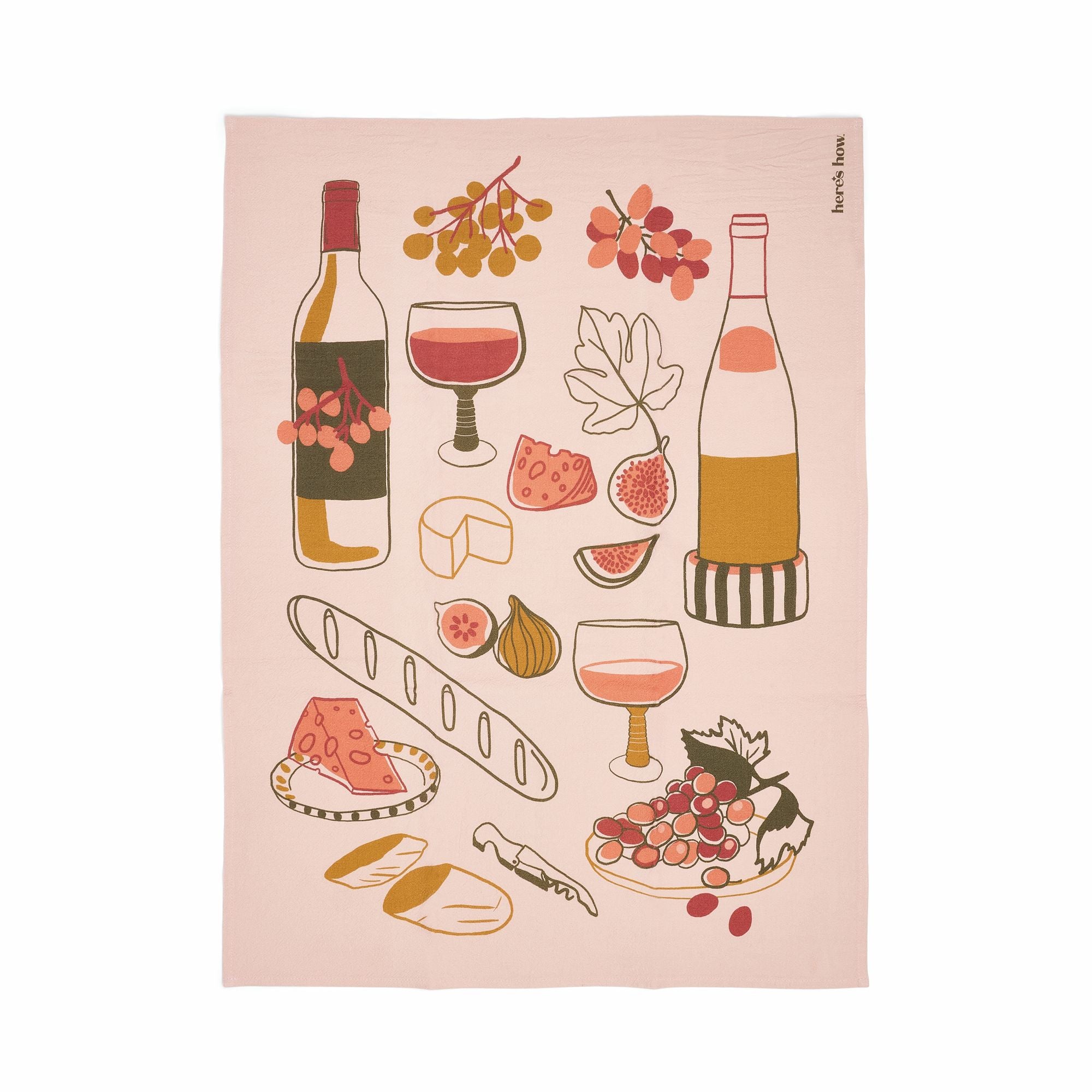 The Emmy Tea Towel - Wine-Dining & Entertaining-Here's How-The Bay Room