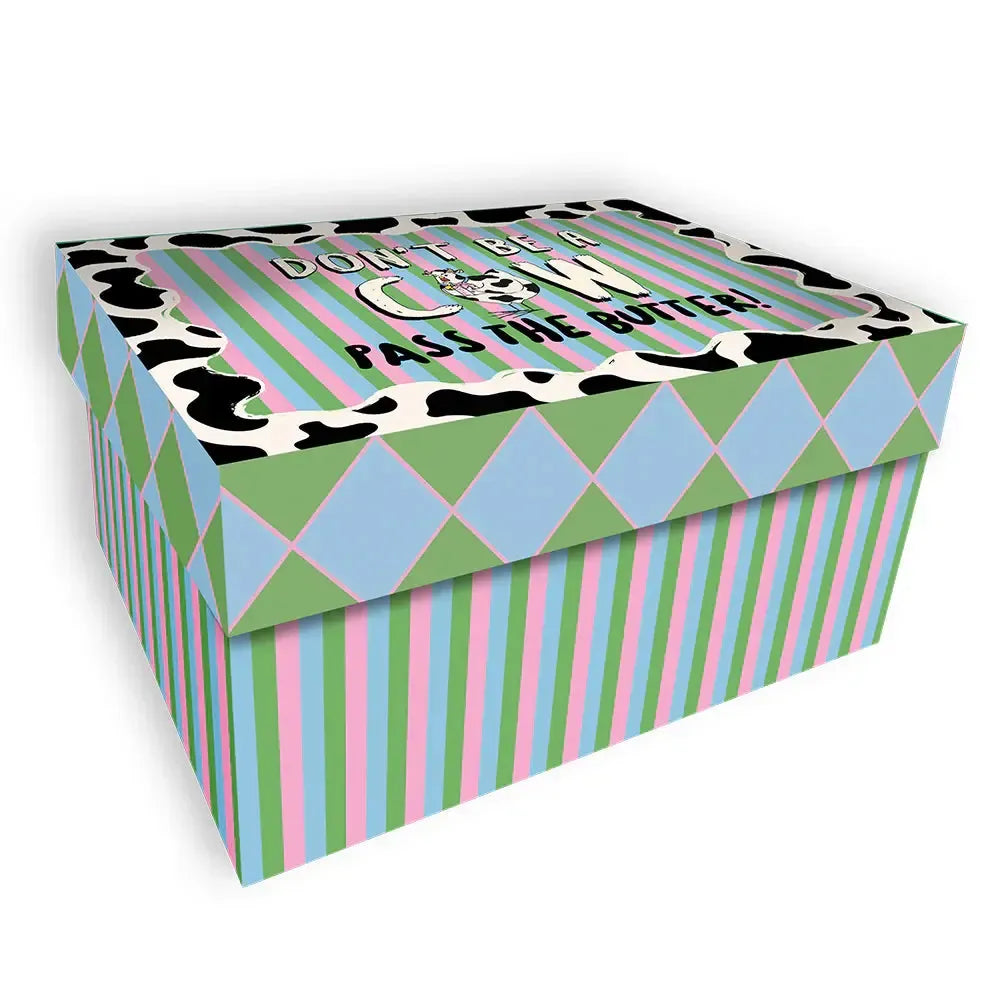 The Great Spread Butter Dish Chickcow in Gift Box-Dining & Entertaining-DWBH-The Bay Room