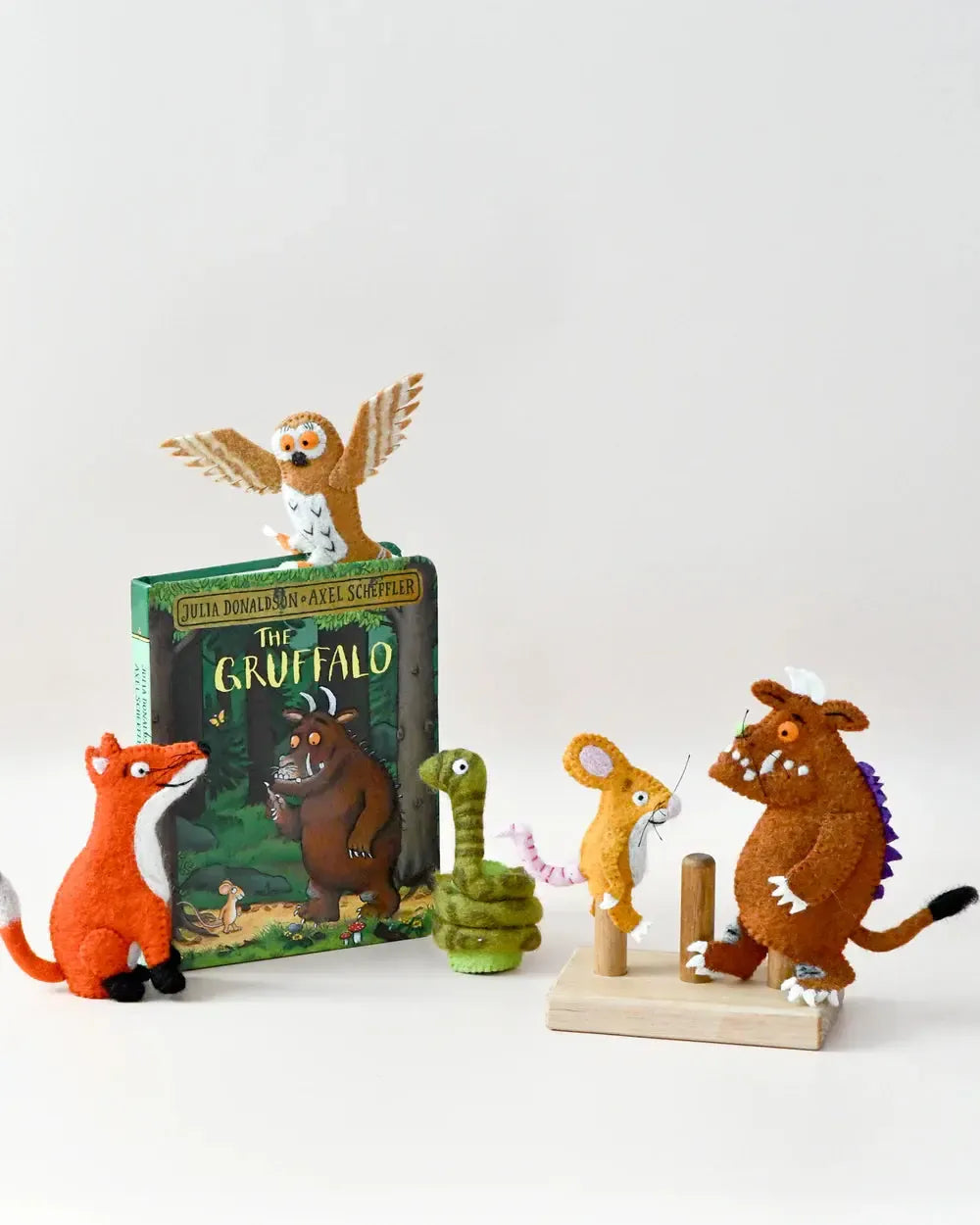 The Gruffalo Finger Puppets Set-Toys-Tara Treasures-The Bay Room