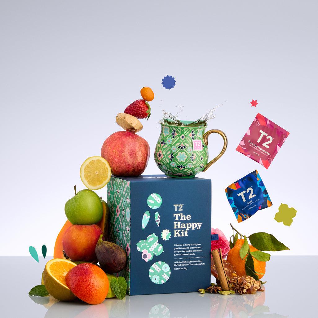 The Happy Kit Tea Bag Gift Pack-Gourmet Food & Drink-T2-The Bay Room