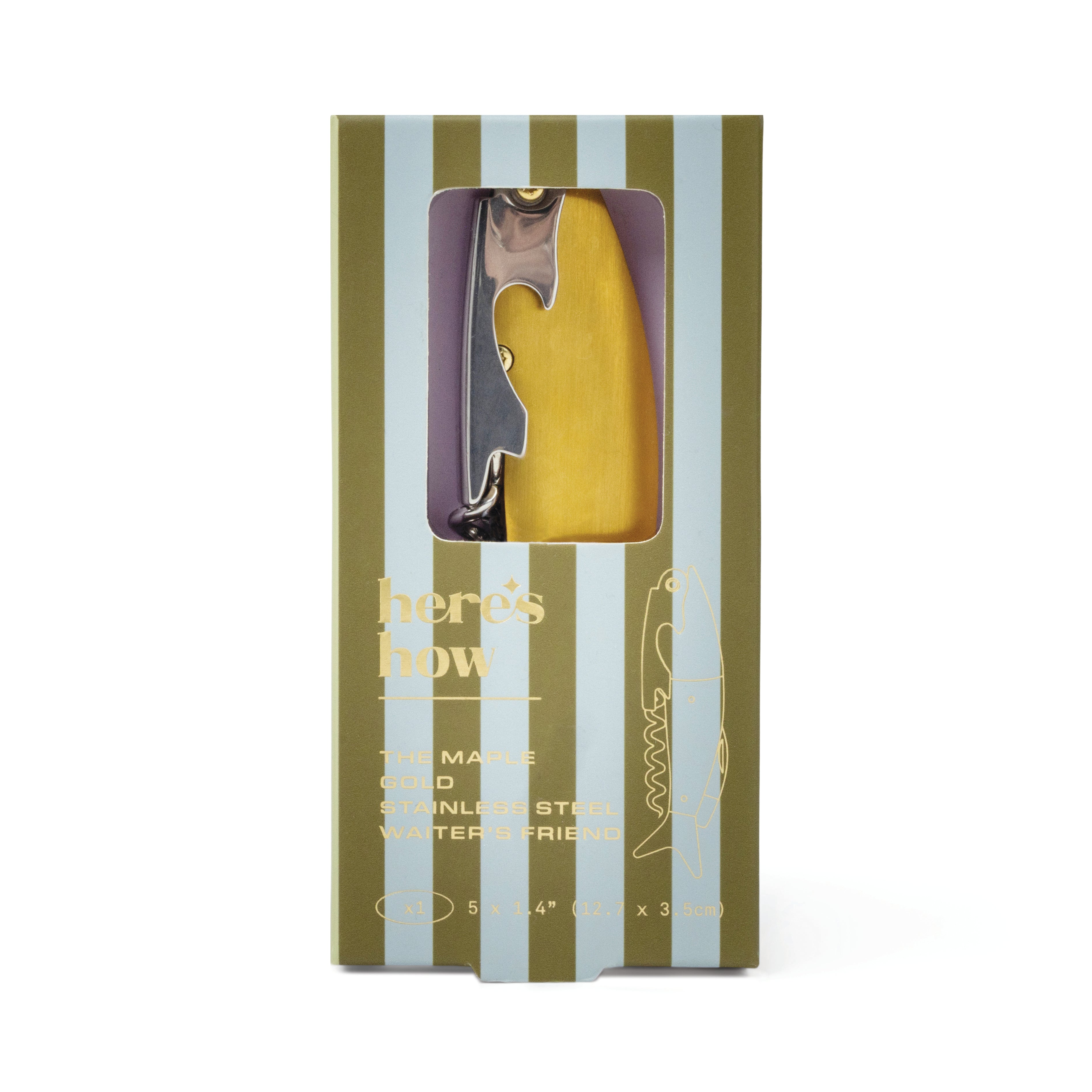The Maple Wine Bottle Opener-Kitchenware-Here's How-The Bay Room