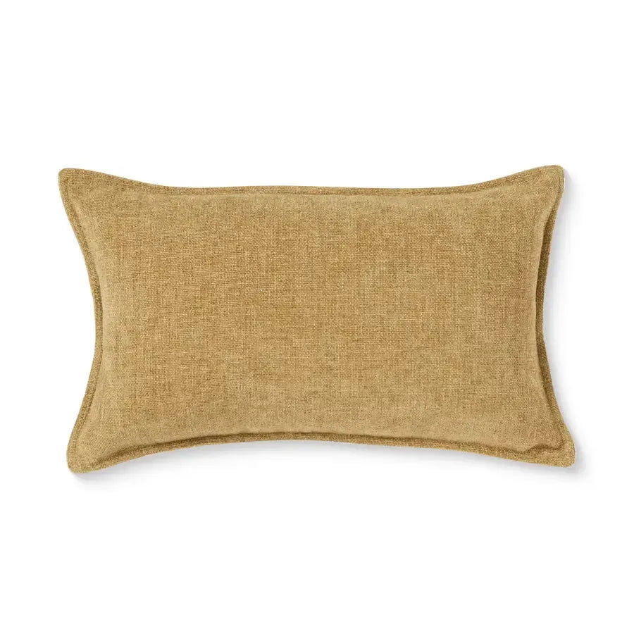 Theo Ochre Cushion 30x50cm-Soft Furnishings-Madras Link-The Bay Room