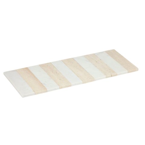 Tia Travertine/Marble Board 20x50cm-Dining & Entertaining-Coast To Coast Home-The Bay Room