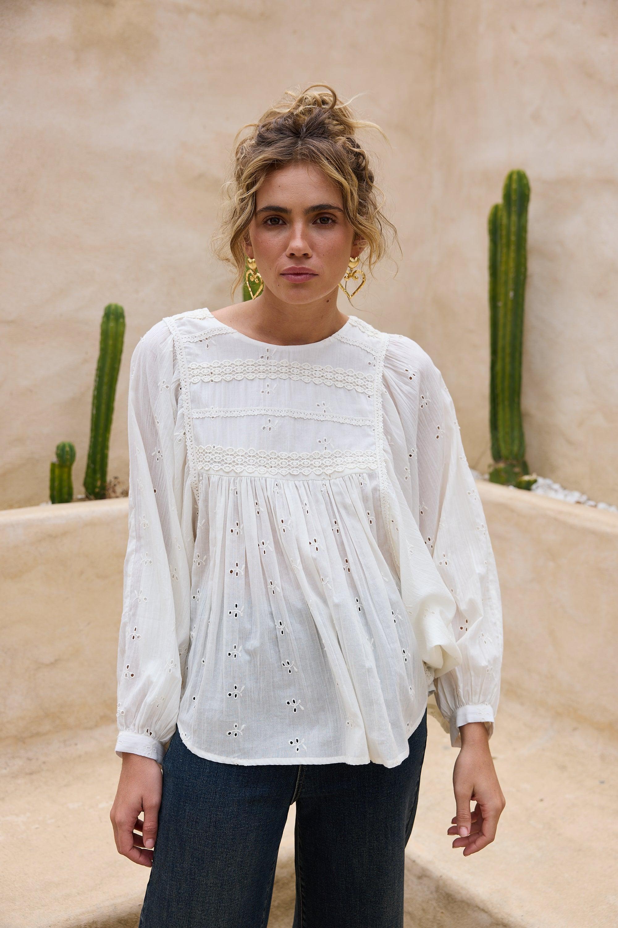 Tinker Top - Off White-Talisman-The Bay Room