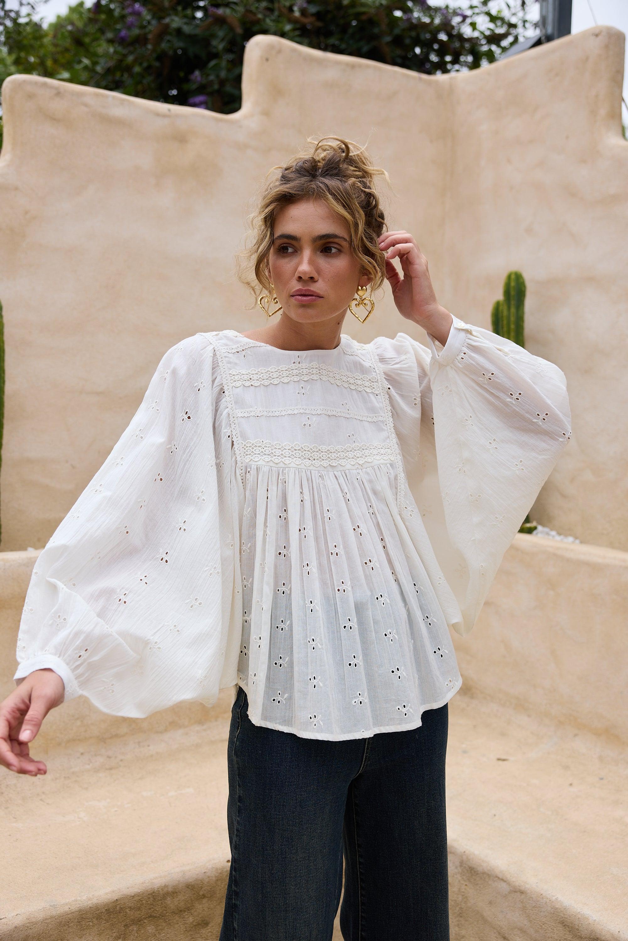 Tinker Top - Off White-Talisman-The Bay Room