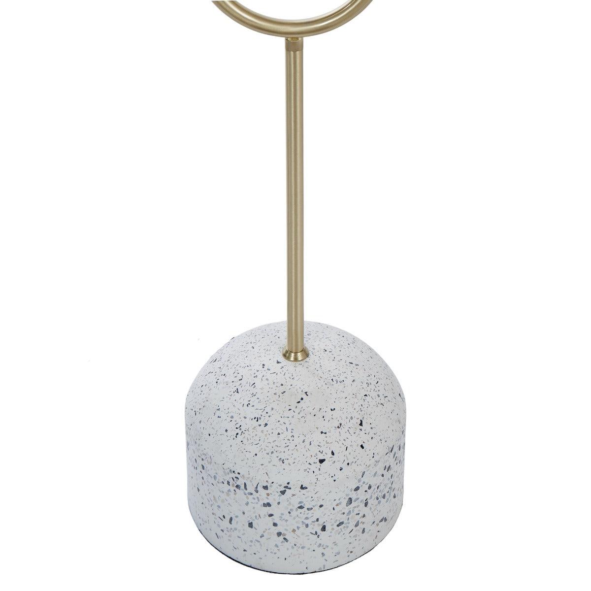 Tivoli Floor Lamp 150cm White & Gold-Lighting-Amalfi-The Bay Room