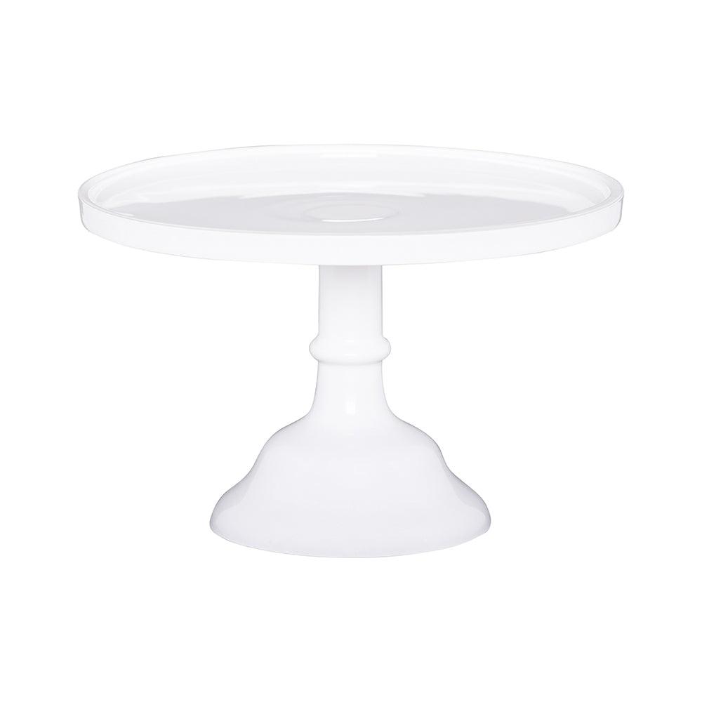 Torte Cake Stand 25x15.5cm White-General-Ecology-The Bay Room