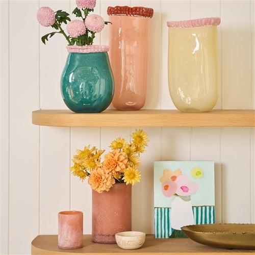 Tousle Picket Vase 33cm Dawn-Pots, Planters & Vases-Ecology-The Bay Room
