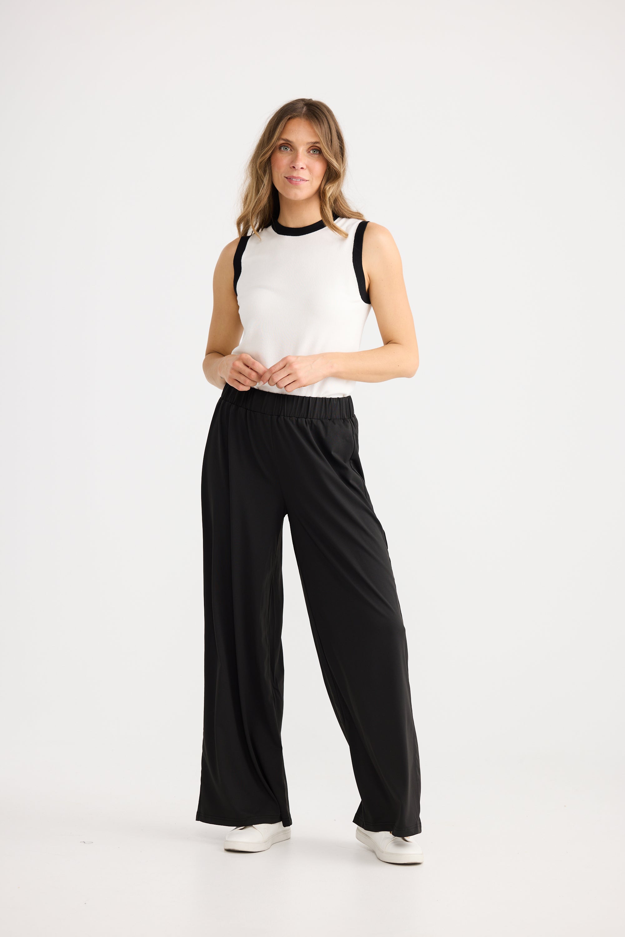 Tovi Flare Pant - Black-Pants-Home Love-The Bay Room