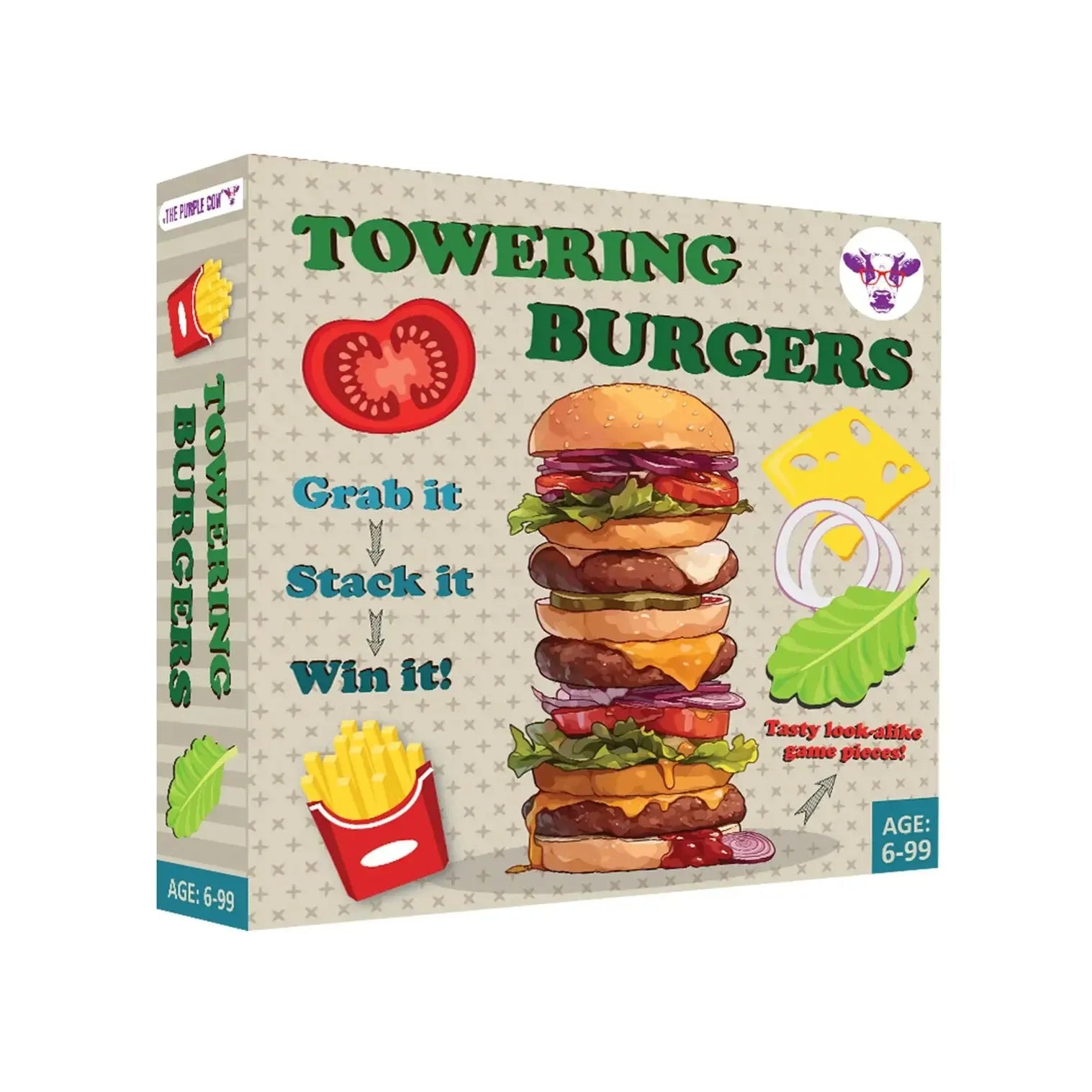 Towering Burgers-Fun & Games-The Purple Cow-The Bay Room