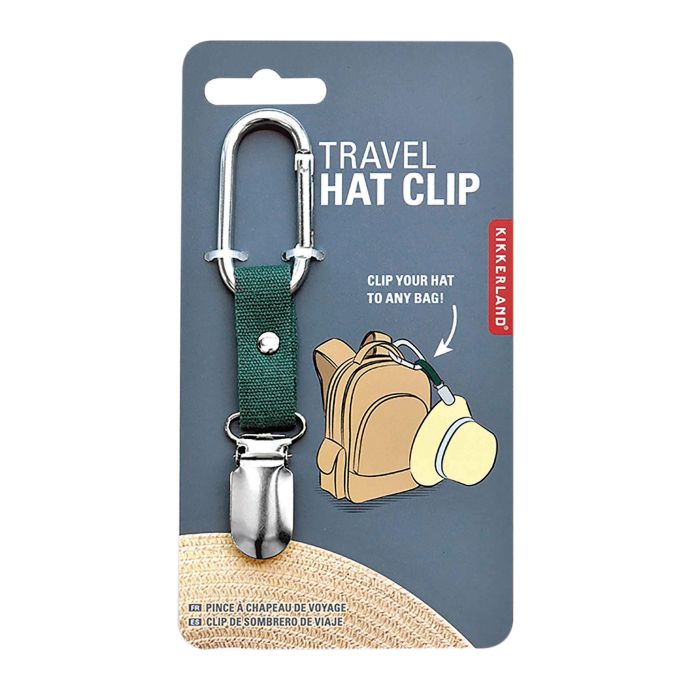 Travel Hat Clip-Travel & Outdoors-Kikkerland-The Bay Room