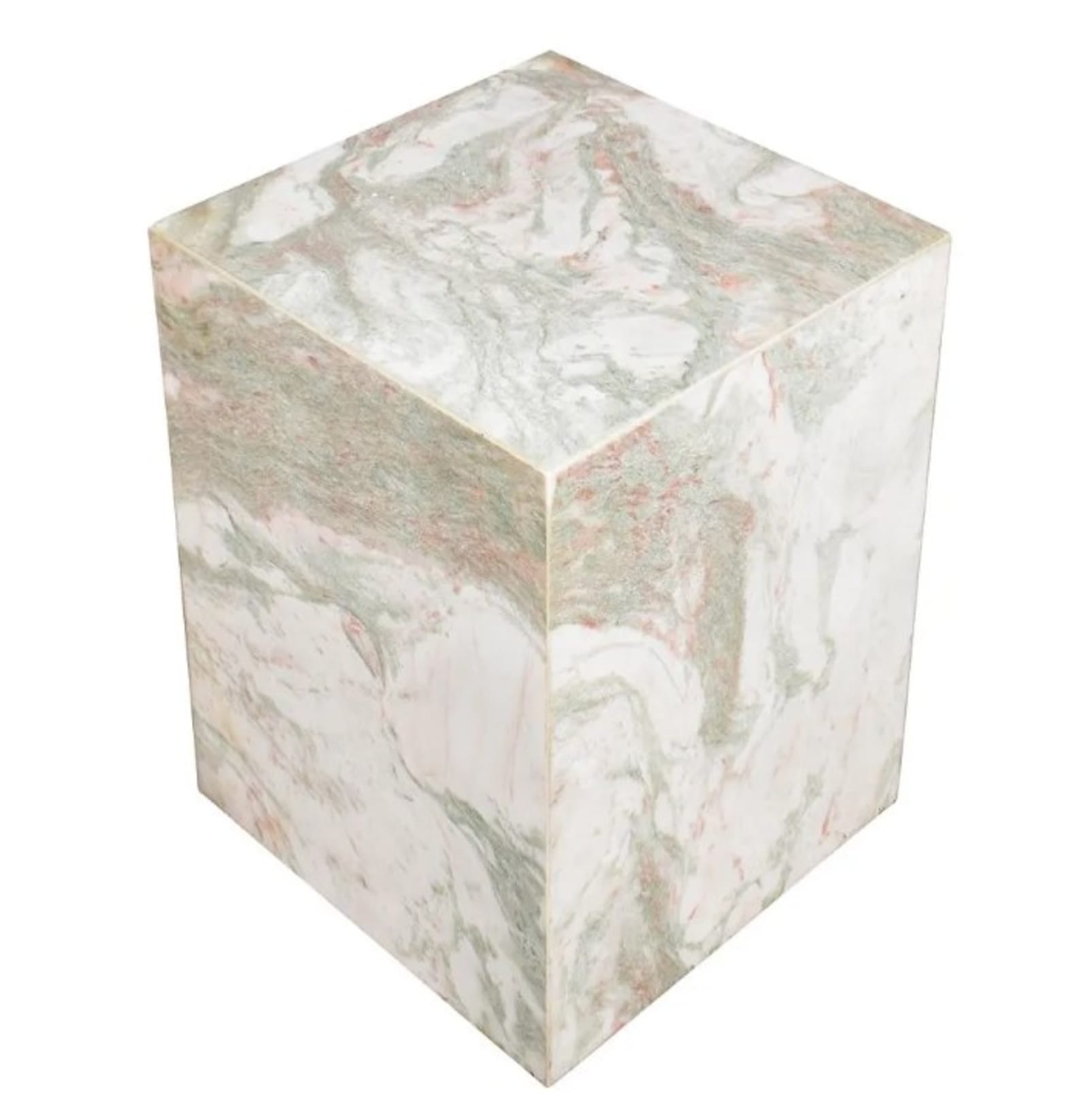 Travis Onyx Side Table Cream 38x38x45cm-Furniture-Elme Living-The Bay Room