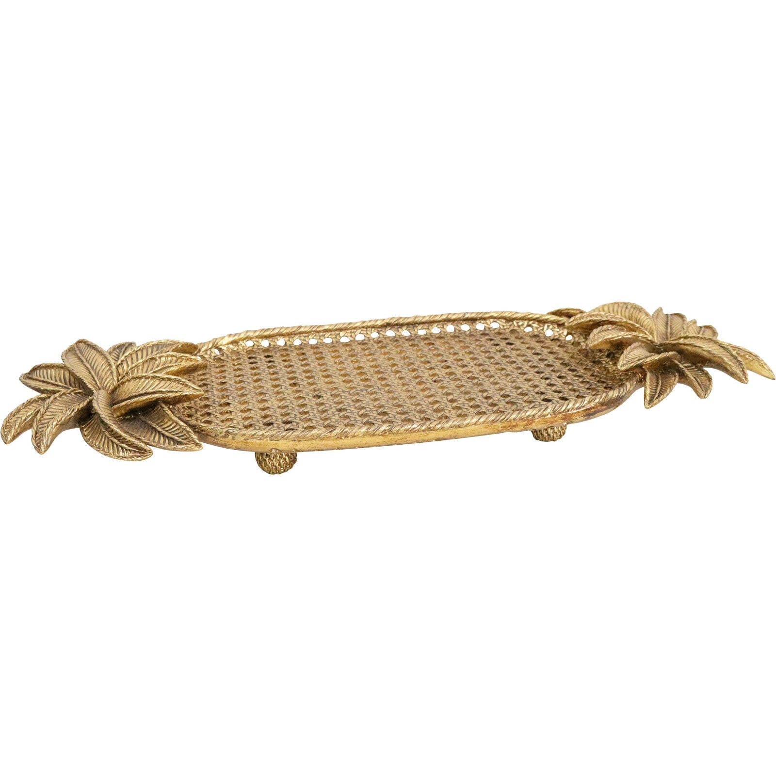 Tray Palm Gold XL-Decor Items-Lavida-The Bay Room