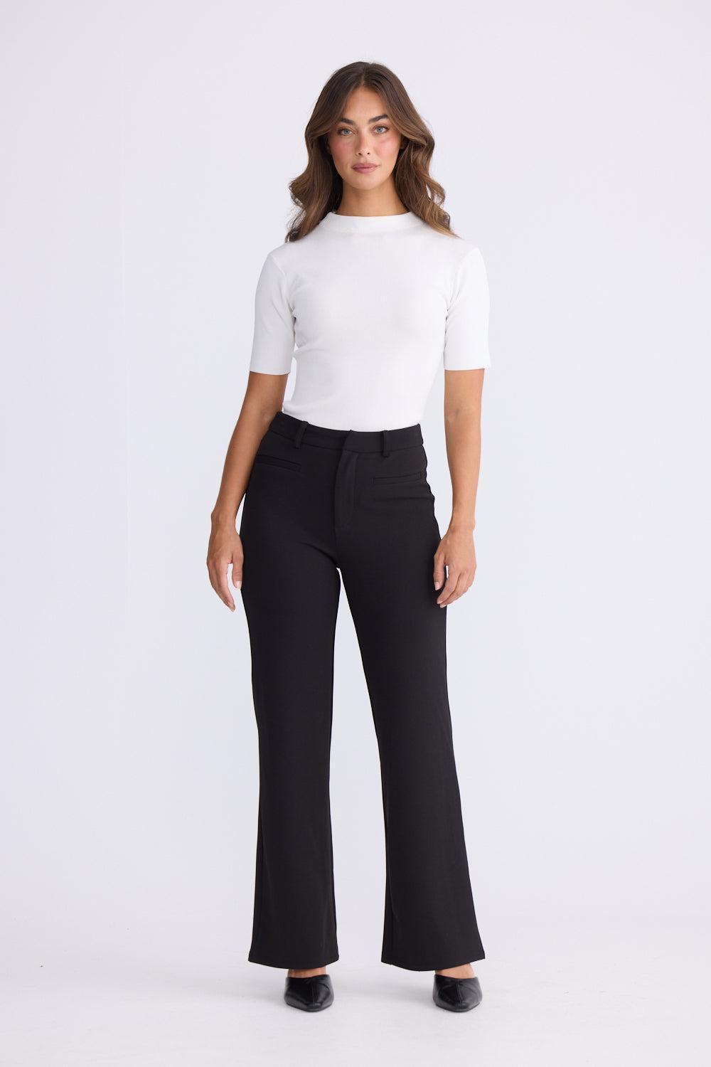 Tressa Pant - Black-Pants-Brave & True-The Bay Room