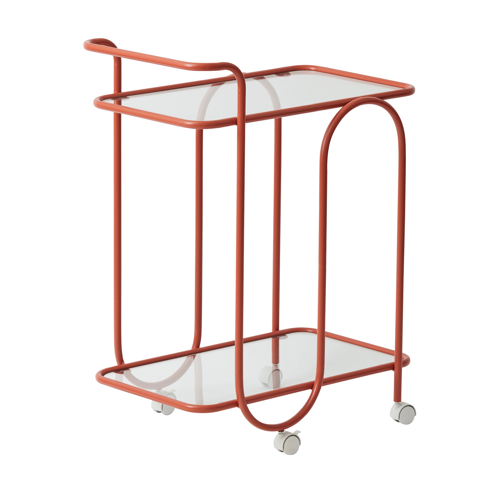 Trinity Metal Bar Cart 60x40x82cm Jaffa-Furniture-Coast To Coast Home-The Bay Room