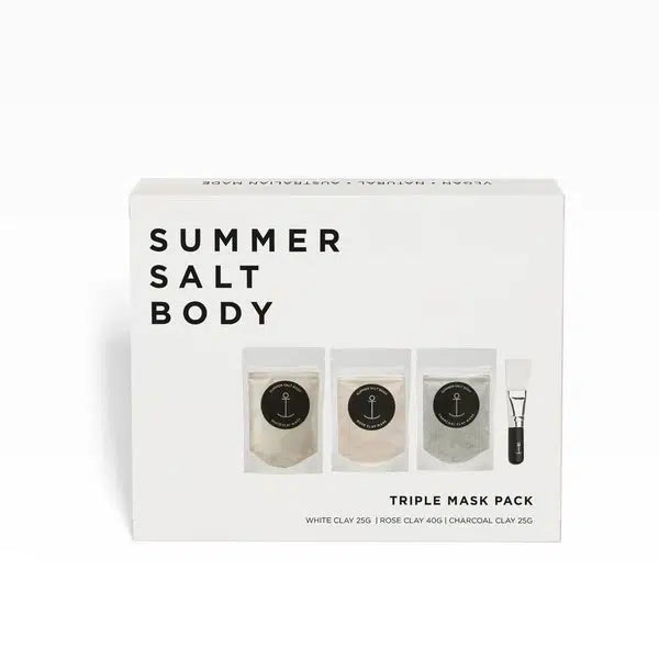 Triple Mask Pack-Beaty & Well-Being-Summer Salt Body-The Bay Room