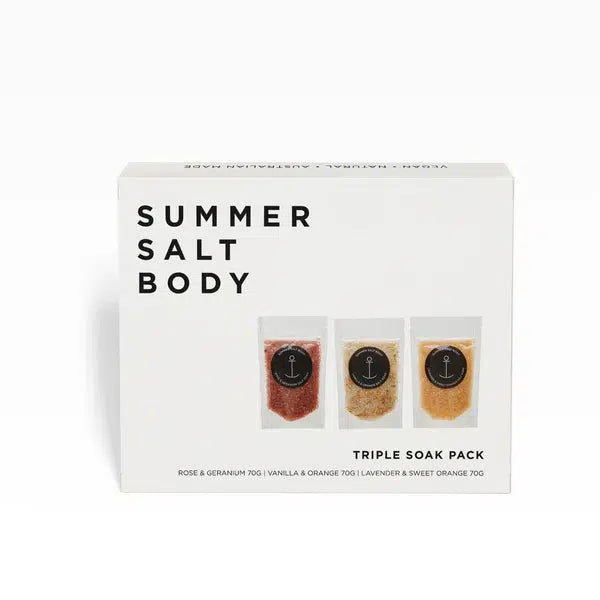 Triple Soak Pack-Beauty & Well-Being-Summer Salt Body-The Bay Room