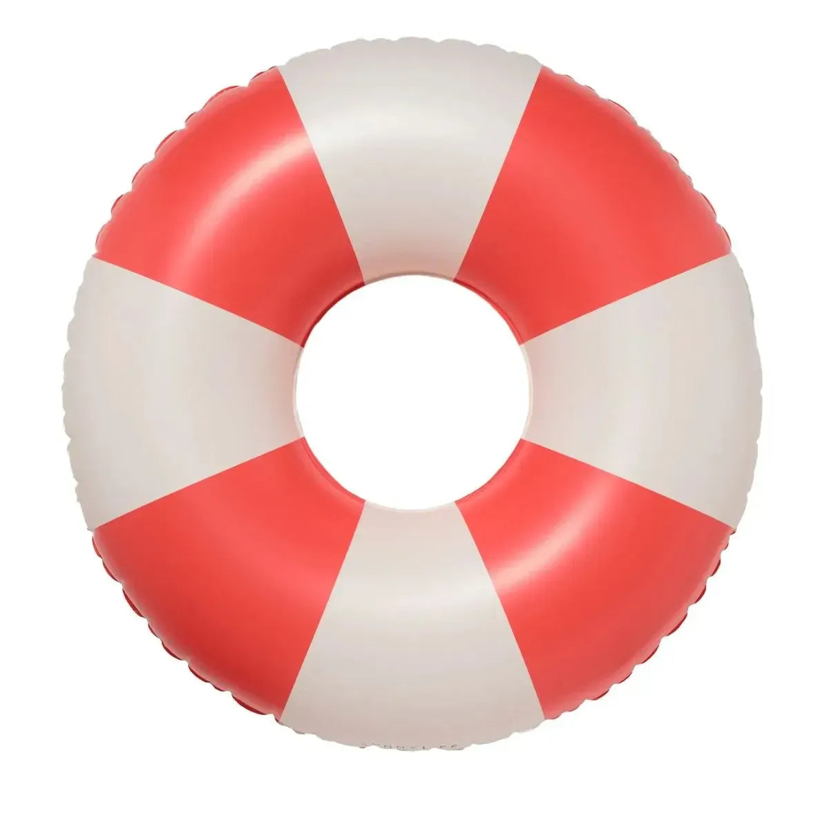 Tube Pool Ring Tomato Red Stripe-Travel & Outdoors-Sunny Life-The Bay Room